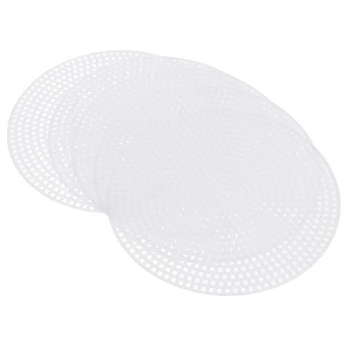 DECORNIJIA 30stücke DIY Kreuzstich Kunststoff Mesh Blätter Gewebtes Taschenzubehör DIY Mesh Blattdiy Taschen Zubehör von DECORNIJIA