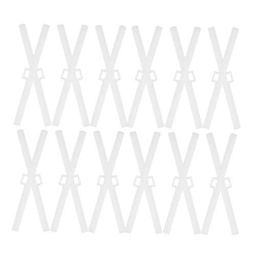 DECORNIJIA 30 Stück Vertikaljalousie Einzelöse Halter Ersatz Lamellenhalterung aus Kunststoff für Wohn Schlaf Arbeitszimmer Einfache Montage Langlebig und Unauffällig Zubehör für von DECORNIJIA