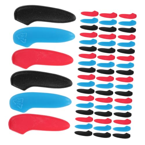 DECORNIJIA 300 Stück Kunststoff Schutzkappen Elastische Messer Spitze Abdeckungen Sicherer Messer Schutz Überzug für Küche Camping und Gastronomie Rot Blau Schwarz von DECORNIJIA