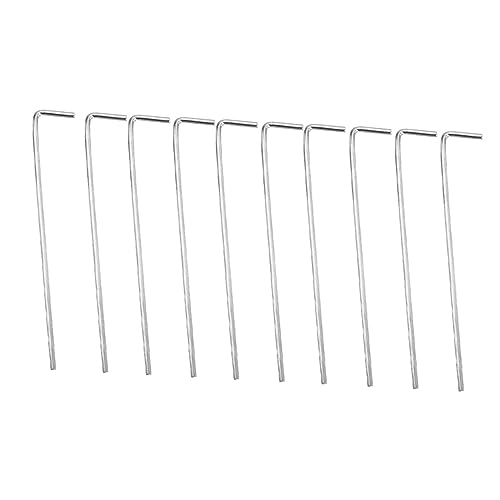 DECORNIJIA 32 Stück Zeltheringe Förmige Erdnägel Robuste Zeltpflöcke für Camping Sonnensegel und Markisen Langlebig und Einfach zu Verwenden DECORNIJIA 32 Stück Zeltheringe Förmige Erdnägel Robuste Zeltpflöcke für Camping Sonnensegel und Markisen Langlebig und Einfach zu Verwenden von DECORNIJIA