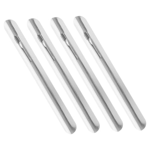 DECORNIJIA 4 Stück Edelstahl Krümelreiniger Tischkrümel Schaber Tragbar Robust Vielseitig für Restaurant Küche Büro mit Praktischem Clip zur Befestigung Am Kleidungsstück DECORNIJIA 4 Stück Edelstahl Krümelreiniger Tischkrümel Schaber Tragbar Robust Vielseitig für Restaurant Küche Büro mit Praktischem Clip zur Befestigung Am Kleidungsstück von DECORNIJIA