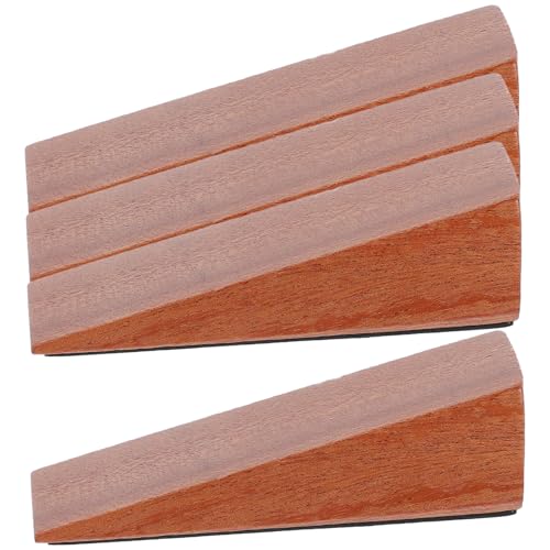 DECORNIJIA 4 Stück Holz Türstopper Dreieckig Anti rutsch Türkeil Ohne Bohren für Schlafzimmer Wohnzimmer Küche Sicherer Türschutz für Teppich Holz Fliesen Abnehmbare Türkeile für Schwere DECORNIJIA 4 Stück Holz Türstopper Dreieckig Anti rutsch Türkeil Ohne Bohren für Schlafzimmer Wohnzimmer Küche Sicherer Türschutz für Teppich Holz Fliesen Abnehmbare Türkeile für Schwere von DECORNIJIA