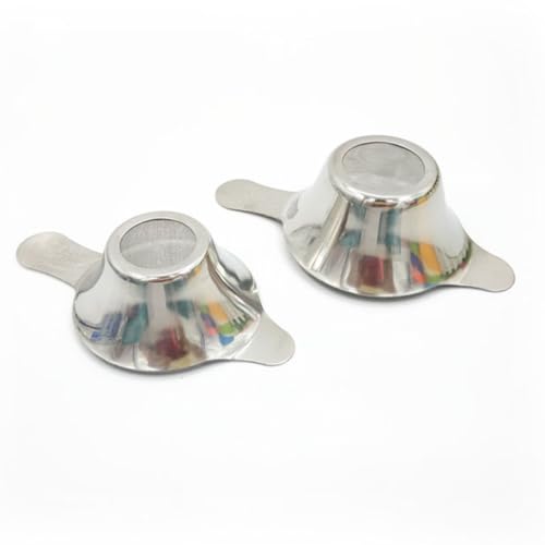 DECORNIJIA 4 Stück Praktisches Teesieb aus Edelstahl Doppeltes Feinmaschiges Filtersieb mit Deckel Geeignet für Losen Tee Kräuter und Gewürze für Zuhause und Büro DECORNIJIA 4 Stück Praktisches Teesieb aus Edelstahl Doppeltes Feinmaschiges Filtersieb mit Deckel Geeignet für Losen Tee Kräuter und Gewürze für Zuhause und Büro von DECORNIJIA