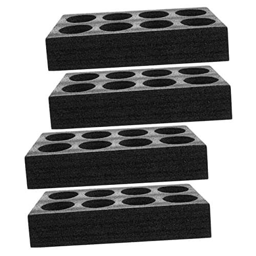 DECORNIJIA 4 Stück Schaumstoff Getränketräger Tablett Getränkehalter Tray Stabiler Takeout Verpackungshalter für Becher Rutschfest und Auslaufsicher für Outdoor und Party Wiederverwendbar DECORNIJIA 4 Stück Schaumstoff Getränketräger Tablett Getränkehalter Tray Stabiler Takeout Verpackungshalter für Becher Rutschfest und Auslaufsicher für Outdoor und Party Wiederverwendbar von DECORNIJIA