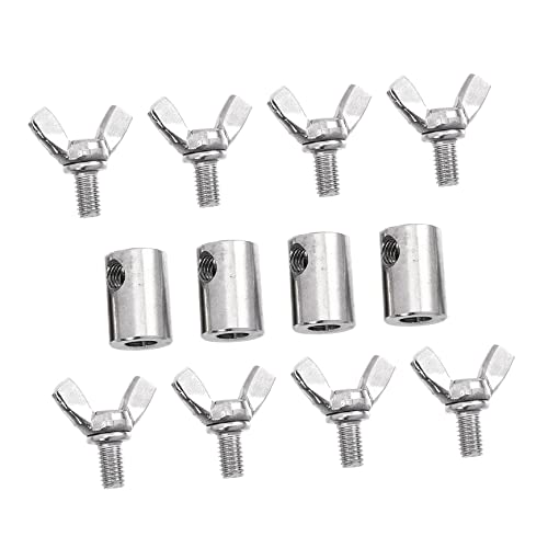 DECORNIJIA 4 Stück Stahlseilklemme Professionelle Drahtseilklemmen für Stahlseil Einfache Installation Für Bau Schiffe und von Lasten Hochwertige Verarbeitung DECORNIJIA 4 Stück Stahlseilklemme Professionelle Drahtseilklemmen für Stahlseil Einfache Installation Für Bau Schiffe und von Lasten Hochwertige Verarbeitung von DECORNIJIA