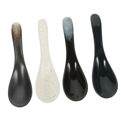 DECORNIJIA 4 Stück Teiliges Keramik Löffel Marmor Muster Leichter Praktischer Suppenlöffel Kleine Porzellan Esslöffel für Zuhause und Picknick DECORNIJIA 4 Stück Teiliges Keramik Löffel Marmor Muster Leichter Praktischer Suppenlöffel Kleine Porzellan Esslöffel für Zuhause und Picknick von DECORNIJIA