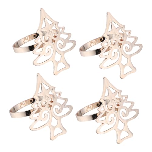 DECORNIJIA 4 Stück Teiliges Serviettenring Weihnachtsbaum aus Legierung Tischdekoration für Weihnachten Festliche Napkin Buckles für Restaurant und Zuhause Roségoldfarben Realistische Form DECORNIJIA 4 Stück Teiliges Serviettenring Weihnachtsbaum aus Legierung Tischdekoration für Weihnachten Festliche Napkin Buckles für Restaurant und Zuhause Roségoldfarben Realistische Form von DECORNIJIA
