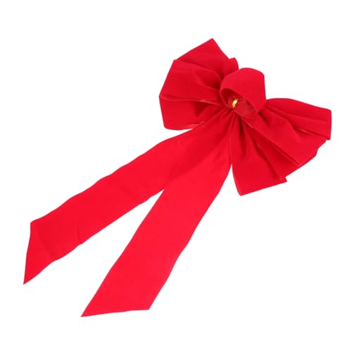 DECORNIJIA 4 Stück Teiliges Weihnachts Dekoset Bowknot Schleifen Doppellagig Wiederverwendbar Stilvoll für Weihnachtsbaum Fenster Party Geschenkidee Einfache Anbringung von DECORNIJIA