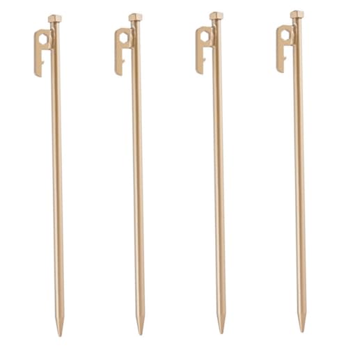 DECORNIJIA 4 Stück Teiliges Zeltheringe mit Rutsch Design Praktische Camping Heringe für Zelte Vordächer und Pavillons Stabiles Gewinde Einfach zu Ziehen für Outdoor und Wanderungen DECORNIJIA 4 Stück Teiliges Zeltheringe mit Rutsch Design Praktische Camping Heringe für Zelte Vordächer und Pavillons Stabiles Gewinde Einfach zu Ziehen für Outdoor und Wanderungen von DECORNIJIA