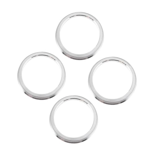 DECORNIJIA 4 Stück Teiliges Zentrierringe Alu Hubzentrischer Adapter Auto Radnabenringe Vibrationsfrei Präzise Zentrierend für Felgen mit Innenbohrung von DECORNIJIA