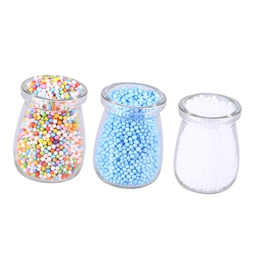 DECORNIJIA 4Taschen DIY Styroporkugeln Mini Foam Balls für Bastelprojekte Partydekoration und Kunstwerke Recycling Material für Erwachsene von DECORNIJIA