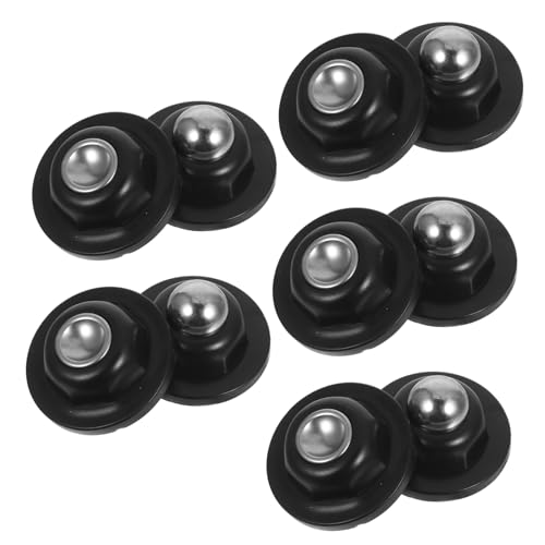 DECORNIJIA 5 Sätze Selbstklebender Magnetischer Türstopper Anti-kollisions Schutz mit Transparentem Design Rutschfest Geräuscharm für Wohnmobile Zuhause Büro Vielseitiger Türhalter von DECORNIJIA