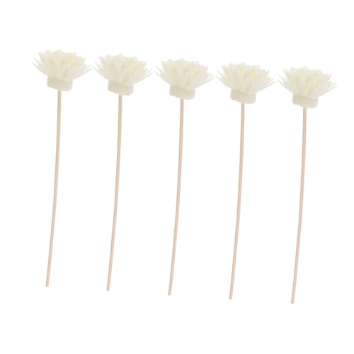 DECORNIJIA 5 Satz Kleine Chrysanthemen Duft rattanstäbchen Natürliche Aroma Diffuser Sticks mit Langlebig Dekorativ für Raumduft in Wohnzimmer Küche Bad und Schlafzimmer DECORNIJIA 5 Satz Kleine Chrysanthemen Duft rattanstäbchen Natürliche Aroma Diffuser Sticks mit Langlebig Dekorativ für Raumduft in Wohnzimmer Küche Bad und Schlafzimmer von DECORNIJIA