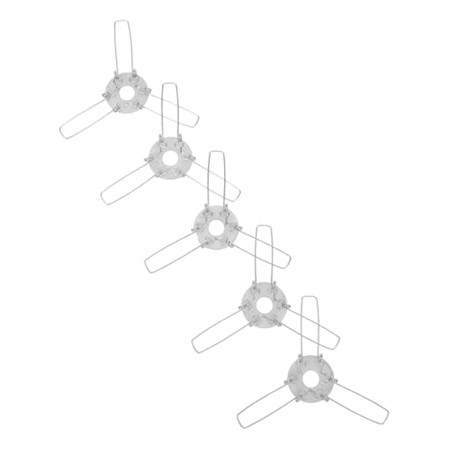 DECORNIJIA 5 Stück Lampenfedern Clips Metallische Halterungen für Lampenschirme DIY Montageadapter für Deckenlampen und Pendelleuchten Einsetzbar Installieren Sicherer Halt DECORNIJIA 5 Stück Lampenfedern Clips Metallische Halterungen für Lampenschirme DIY Montageadapter für Deckenlampen und Pendelleuchten Einsetzbar Installieren Sicherer Halt von DECORNIJIA