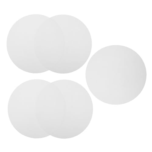 DECORNIJIA 5 Stück Runder Lampenschirm Diffusor Teiliges für Pendelleuchten und Deckenlampen Anpassbar Blendfreies Licht für Lichtgestaltungen von DECORNIJIA