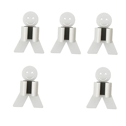 DECORNIJIA 5 Stück Selbstklebende Mop Haken Multifunktionale Halterung für Besen Wischmopp und Küchengeräte Bohrung Erforderlich Weiß DECORNIJIA 5 Stück Selbstklebende Mop Haken Multifunktionale Halterung für Besen Wischmopp und Küchengeräte Bohrung Erforderlich Weiß von DECORNIJIA