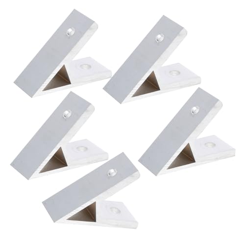 DECORNIJIA 5 Stück Teiliges Aluminiumprofil Eckwinkel Aluminium strangpressprofil Verbinder für Cnc Router Drucker Maschinenrahmen Robuste Aluminium Eckhalterung von DECORNIJIA