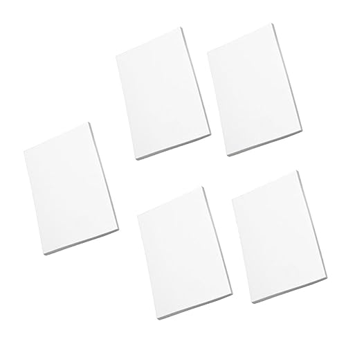 DECORNIJIA 5 Stück Teiliges Gummischnitzblock TPR DIY Stempelmaterial für Handarbeiten für Anfänger und Bastelfreunde Langlebig und Einfach zu Bearbeiten von DECORNIJIA