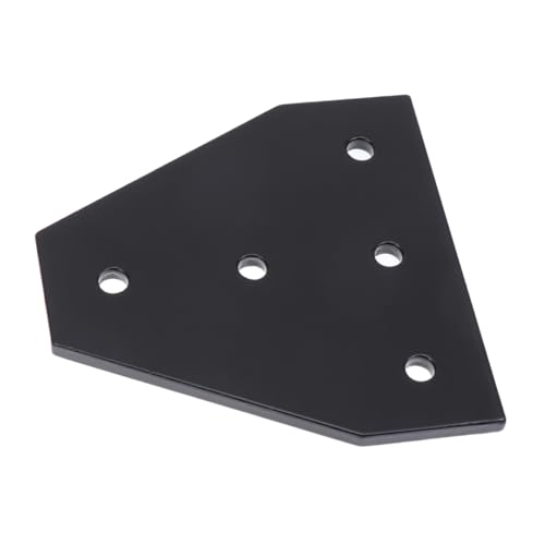 DECORNIJIA 5 T-förmige Verbindungsplatte Lineare Extrusionsvorrichtung Verbindungsplatte Für 3d-drucker Verbindungsplatte Aus Aluminiumlegierung Black von DECORNIJIA