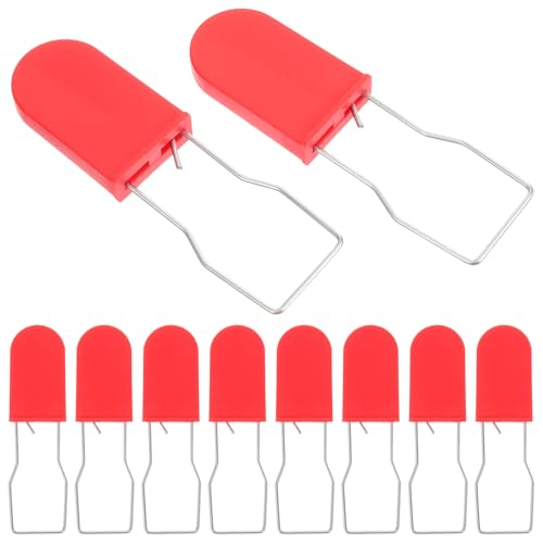 DECORNIJIA 50 Stück Logistik Sicherheitsplombe Mini Drahtvorhängeschloss Metall Rot Manipulationsschutz Langlebig für Versand und Lagerung DECORNIJIA 50 Stück Logistik Sicherheitsplombe Mini Drahtvorhängeschloss Metall Rot Manipulationsschutz Langlebig für Versand und Lagerung von DECORNIJIA