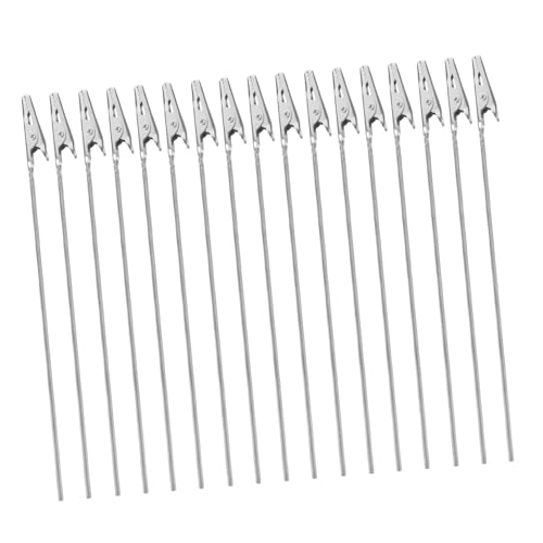 DECORNIJIA 50 Stück Teiliges Metall Alligator Clips für Basteln Kartenhalter Memo Clips Stabile Krokodilklemmen aus Metall Vielseitig für Fotos Notizen und Büroorganisation DECORNIJIA 50 Stück Teiliges Metall Alligator Clips für Basteln Kartenhalter Memo Clips Stabile Krokodilklemmen aus Metall Vielseitig für Fotos Notizen und Büroorganisation von DECORNIJIA