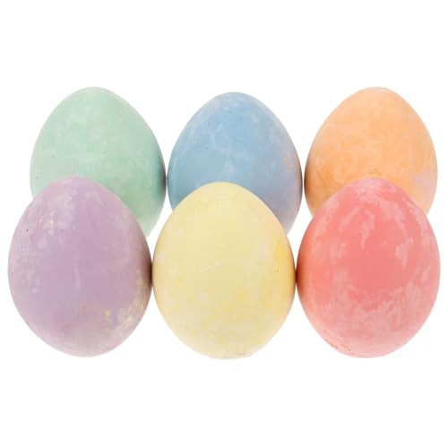 DECORNIJIA 6 Stück Teiliges Eierförmiges Staubfreie Ungiftige Malkreide Für Draußen Und Tafel Leicht Und Sicher Für Jungen Mädchen Zum Zeichnen DECORNIJIA 6 Stück Teiliges Eierförmiges Staubfreie Ungiftige Malkreide Für Draußen Und Tafel Leicht Und Sicher Für Jungen Mädchen Zum Zeichnen von DECORNIJIA