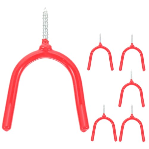 DECORNIJIA 6 Stück Teiliges Robuster Metall Wandhaken Schwere Y Haken für Garagenlagerung Multifunktionale Halterung für Gartengeräte Leiter und Werkzeugaufbewahrung und Platzsparend DECORNIJIA 6 Stück Teiliges Robuster Metall Wandhaken Schwere Y Haken für Garagenlagerung Multifunktionale Halterung für Gartengeräte Leiter und Werkzeugaufbewahrung und Platzsparend von DECORNIJIA