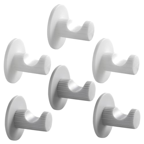 DECORNIJIA 6 Stück Teiliges Selbstklebende Wandhaken Starke Haftkraft Multifunktional für Bad Küche Büro Wiederverwendbar Kratzfrei und Weiß für Handtücher Kleidung Haushaltsgegenstände DECORNIJIA 6 Stück Teiliges Selbstklebende Wandhaken Starke Haftkraft Multifunktional für Bad Küche Büro Wiederverwendbar Kratzfrei und Weiß für Handtücher Kleidung Haushaltsgegenstände von DECORNIJIA