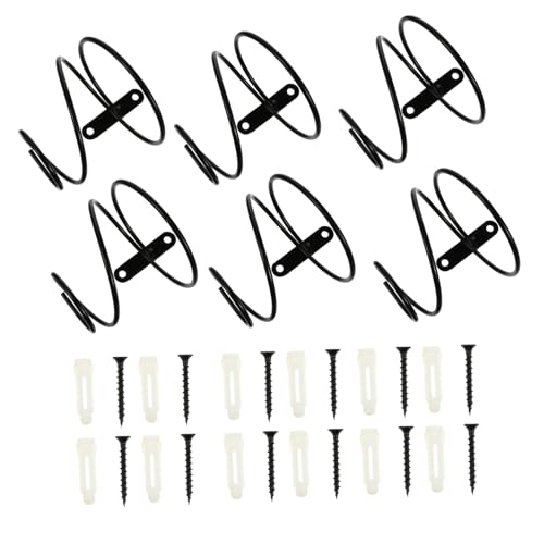 DECORNIJIA 6 Stück Teiliges Wandmontiertes Weinregal aus Robustem Einzelner Flaschenhalter Modernes Weinflaschen Display Platzsparender Organizer für Weinliebhaber und Sammler DECORNIJIA 6 Stück Teiliges Wandmontiertes Weinregal aus Robustem Einzelner Flaschenhalter Modernes Weinflaschen Display Platzsparender Organizer für Weinliebhaber und Sammler von DECORNIJIA