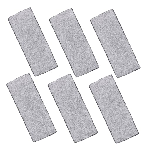 DECORNIJIA 6 Stück Wiederverwendbare Ersatz wischmopp pads Mikrofaser Kompatibel mit Flash Speed Mop für Parkett Fliesen Böden Schnell Trocknend und Maschinenwaschbar DECORNIJIA 6 Stück Wiederverwendbare Ersatz wischmopp pads Mikrofaser Kompatibel mit Flash Speed Mop für Parkett Fliesen Böden Schnell Trocknend und Maschinenwaschbar von DECORNIJIA