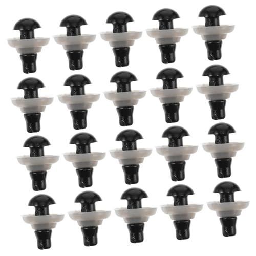 DECORNIJIA 600 Stück Teiliges Schwarze Sicherheitsaugen aus Kunststoff mit Unterlegscheiben für DIY Plüschtiere Amigurumi Basteln Puppenaugen Zubehör Langlebig und Vielseitig Einsetzbar DECORNIJIA 600 Stück Teiliges Schwarze Sicherheitsaugen aus Kunststoff mit Unterlegscheiben für DIY Plüschtiere Amigurumi Basteln Puppenaugen Zubehör Langlebig und Vielseitig Einsetzbar von DECORNIJIA