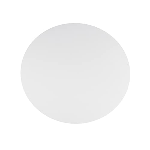 DECORNIJIA 6stücke Leinwandbrett Rund Künstlerleinwand Hochwertige Kunstleinwand Für Öl Tempera Zeichenfläche Für Maler Und Schüler von DECORNIJIA