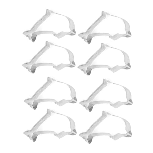 DECORNIJIA 8 Stück Teiliges Ausstecher Delfinform aus Edelstahl Kreative Kuchen und Keksformen Rostfrei Antihaftbeschichtet Vielseitig für Obst Gemüse und Backen Leicht zu Reinigen für DECORNIJIA 8 Stück Teiliges Ausstecher Delfinform aus Edelstahl Kreative Kuchen und Keksformen Rostfrei Antihaftbeschichtet Vielseitig für Obst Gemüse und Backen Leicht zu Reinigen für von DECORNIJIA