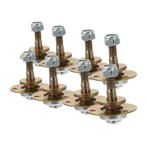 DECORNIJIA 8 Stück Teiliges Möbelachsen für Schaukelstuhl Langlebige Eisenplattierte Lager Einfache Montage Reibungslose Bewegung Kompatibel mit Verschiedenen Schaukelstuhlmodellen von DECORNIJIA