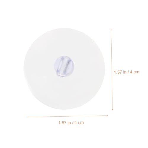 DECORNIJIA 80 Stück Transparente Saugnäpfe Øcm aus PVC Rutschfest und Wiederverwendbar Starke Haftung für Glasfenster Fliesen Glatte Oberflächen Praktische Saugnapf Pads für Sicheres von DECORNIJIA