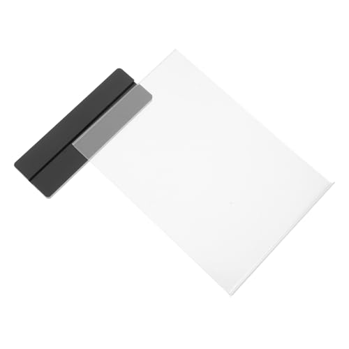 DECORNIJIA Acryl Tischaufsteller mit Ziehmechanismus Transparenter Acryl Standfuß für Menüs Werbung und Tischdekoration Vielseitiger Eleganter Signhalter für Büro und Gastronomie DECORNIJIA Acryl Tischaufsteller mit Ziehmechanismus Transparenter Acryl Standfuß für Menüs Werbung und Tischdekoration Vielseitiger Eleganter Signhalter für Büro und Gastronomie von DECORNIJIA