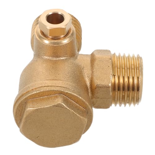 DECORNIJIA Alle Kupferprüfventil Einweg-Rückschlagventil gemeinsame Werkzeuge Kompressorteile Luftrückschlagventil Einwegventil Kompressor Rückschlagventil Druckventil Gewindeventil Golden DECORNIJIA Alle Kupferprüfventil Einweg-Rückschlagventil gemeinsame Werkzeuge Kompressorteile Luftrückschlagventil Einwegventil Kompressor Rückschlagventil Druckventil Gewindeventil Golden von DECORNIJIA