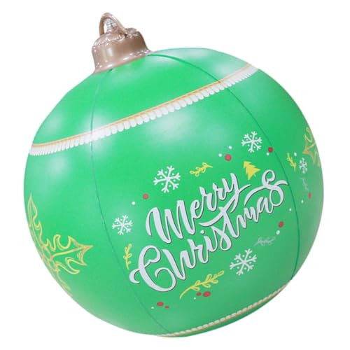 DECORNIJIA Aufblasbare Weihnachtskugel Grün Outdoor Garten Dekoration Weihnachtsball Ornament Festliche Weihnachtsdeko für Terrasse DECORNIJIA Aufblasbare Weihnachtskugel Grün Outdoor Garten Dekoration Weihnachtsball Ornament Festliche Weihnachtsdeko für Terrasse von DECORNIJIA