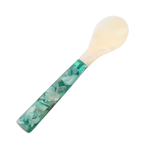 DECORNIJIA Bunte Muschelkaffeelöffel Handlich Langlebig Glatte Muster Vielseitig für Kaffee Dessert und DIY Gesichtsmasken Praktisches Küchenbesteck in Zufälliger Farbe DECORNIJIA Bunte Muschelkaffeelöffel Handlich Langlebig Glatte Muster Vielseitig für Kaffee Dessert und DIY Gesichtsmasken Praktisches Küchenbesteck in Zufälliger Farbe von DECORNIJIA