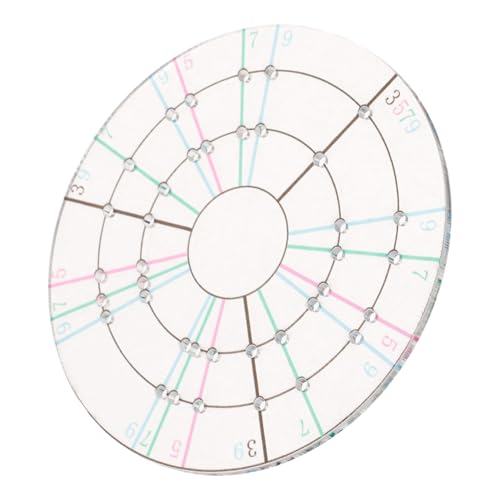 DECORNIJIA Clay Divider Töpferei Werkzeug Acryl Rundes Modellierwerkzeug für Gleichmäßige Tonteilung Langlebig und Kompakt für Hobbyisten und Professionelle Keramikkünstler DECORNIJIA Clay Divider Töpferei Werkzeug Acryl Rundes Modellierwerkzeug für Gleichmäßige Tonteilung Langlebig und Kompakt für Hobbyisten und Professionelle Keramikkünstler von DECORNIJIA