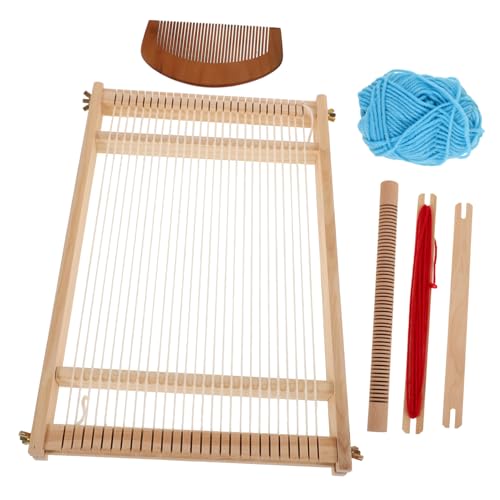 DECORNIJIA Holz-webstuhl Für Handgewebte Wandteppiche Multifunktionale Handgefertigte Webmaschine Aus Buchenholz Für Bastelanfänger Und Kreative Projekte DECORNIJIA Holz-webstuhl Für Handgewebte Wandteppiche Multifunktionale Handgefertigte Webmaschine Aus Buchenholz Für Bastelanfänger Und Kreative Projekte von DECORNIJIA