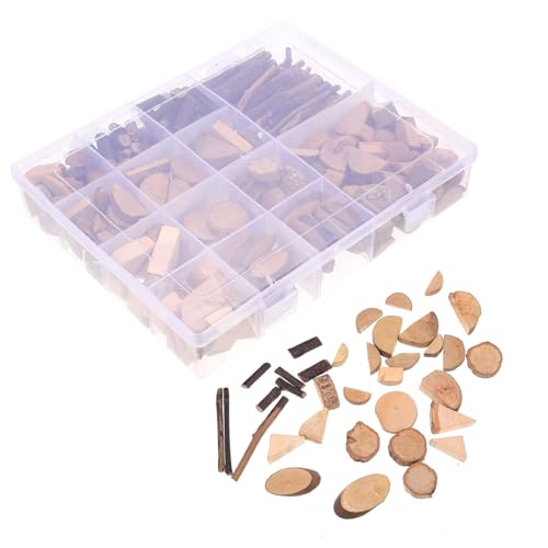DECORNIJIA DIY Naturholzscheiben Unbehandelte Holzscheiben mit Glatten Kanten Kindersicheres Bastelset für Kreative Holzkunst Lernspielzeug Feinmotorik und Selbstvertrauen Vielseitig als von DECORNIJIA