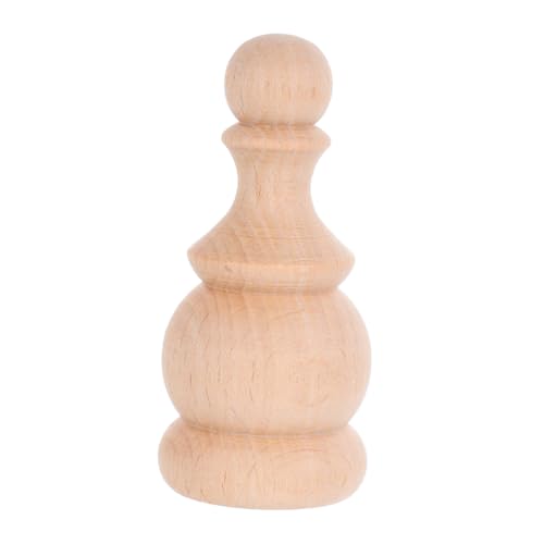 DECORNIJIA Dekorative Holz Finials aus Massivem Holz Geschnitzte Möbelverzierungen Vielseitige Treppenpfosten und Bettsäulen Dekoration Langlebige DIY Holzornamente für Wohnraumgestaltung von DECORNIJIA
