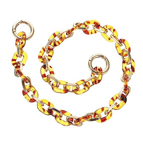 DECORNIJIA Delicate Schultergurt Handtaschen Ersatzkette Resin Leopardenmuster Für Alltag Reisen Schule Und Freizeit Strapazierfähig Und DECORNIJIA Delicate Schultergurt Handtaschen Ersatzkette Resin Leopardenmuster Für Alltag Reisen Schule Und Freizeit Strapazierfähig Und von DECORNIJIA