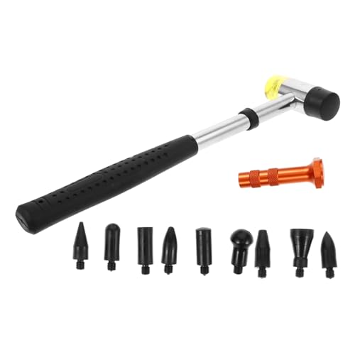 DECORNIJIA Dellen Reparaturset Auto Lackfreie Beulenentfernung mit Robustem Gummihammer und Austauschbaren Hammerköpfen DIY Karosserie Reparatur Werkzeug für Schnelle Lackschadenfreie DECORNIJIA Dellen Reparaturset Auto Lackfreie Beulenentfernung mit Robustem Gummihammer und Austauschbaren Hammerköpfen DIY Karosserie Reparatur Werkzeug für Schnelle Lackschadenfreie von DECORNIJIA