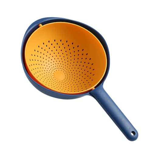 DECORNIJIA Doppelter Abtropfkorb mit Filter für Obst Gemüse Praktisches Sieb zur Küchenaufbewahrung Multifunktionaler Abtropfbehälter zum Waschen und Abtropfen für Spüle und Haushalt DECORNIJIA Doppelter Abtropfkorb mit Filter für Obst Gemüse Praktisches Sieb zur Küchenaufbewahrung Multifunktionaler Abtropfbehälter zum Waschen und Abtropfen für Spüle und Haushalt von DECORNIJIA