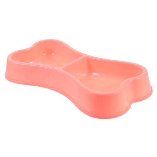 DECORNIJIA Doppelter Haustiernapf aus Robustem Kunststoff Knochenform Große Kapazität Strapazierfähig Leicht zu Reinigen als Futter und Wassernapf für Hunde Katzen Welpen und Kätzchen Rosa DECORNIJIA Doppelter Haustiernapf aus Robustem Kunststoff Knochenform Große Kapazität Strapazierfähig Leicht zu Reinigen als Futter und Wassernapf für Hunde Katzen Welpen und Kätzchen Rosa von DECORNIJIA