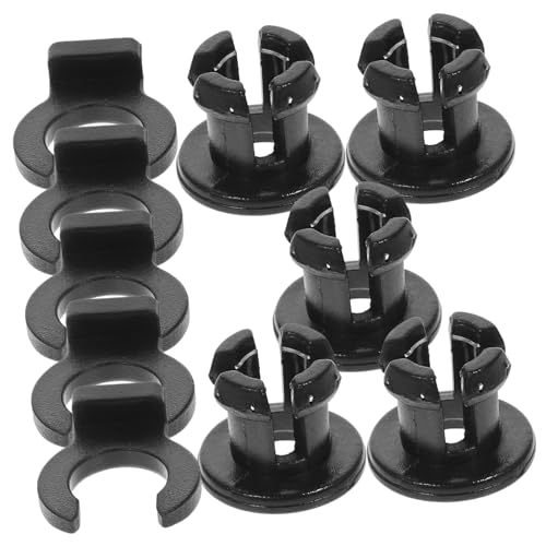 DECORNIJIA Drucker Zubehör Set Teilig Kunststoff Schlauchklemme und Clip für Bowden Tubing Stabile Fixierung Einfache Montage Langlebig von DECORNIJIA