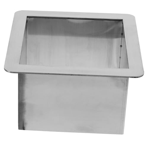 DECORNIJIA Edelstahl Einbau Mülleimersieb Integrierter Küchenabfallbehälterrahmen Quadratisch Schlank Platzsparend Leicht zu Reinigen für Haushalt Küche Wohnbereich DECORNIJIA Edelstahl Einbau Mülleimersieb Integrierter Küchenabfallbehälterrahmen Quadratisch Schlank Platzsparend Leicht zu Reinigen für Haushalt Küche Wohnbereich von DECORNIJIA