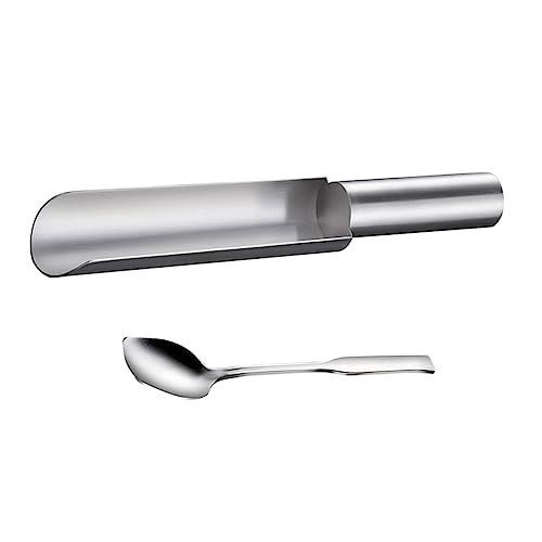 DECORNIJIA Edelstahl Fleischbällchen Maker mit Löffel Langlebig und Leicht Rutschfester Griff Praktisches DIY Küchenwerkzeug für Fleisch und Garnelenbällchen Geeignet für Zuhause Restaurant DECORNIJIA Edelstahl Fleischbällchen Maker mit Löffel Langlebig und Leicht Rutschfester Griff Praktisches DIY Küchenwerkzeug für Fleisch und Garnelenbällchen Geeignet für Zuhause Restaurant von DECORNIJIA